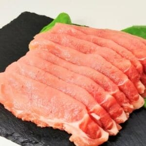 船橋ケイバ ハートビートBBQで提供している豚ロース(国産)