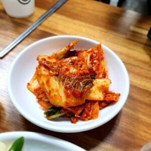 船橋ケイバ ハートビートBBQで販売している韓国キムチ